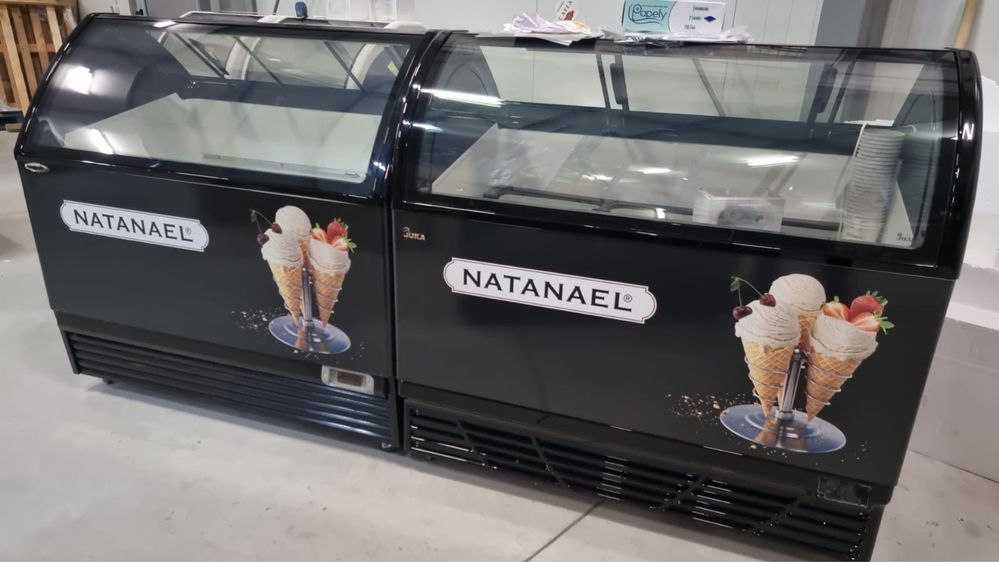 Vitrină gelato M400Q / 9 arome / NOU / Profesional