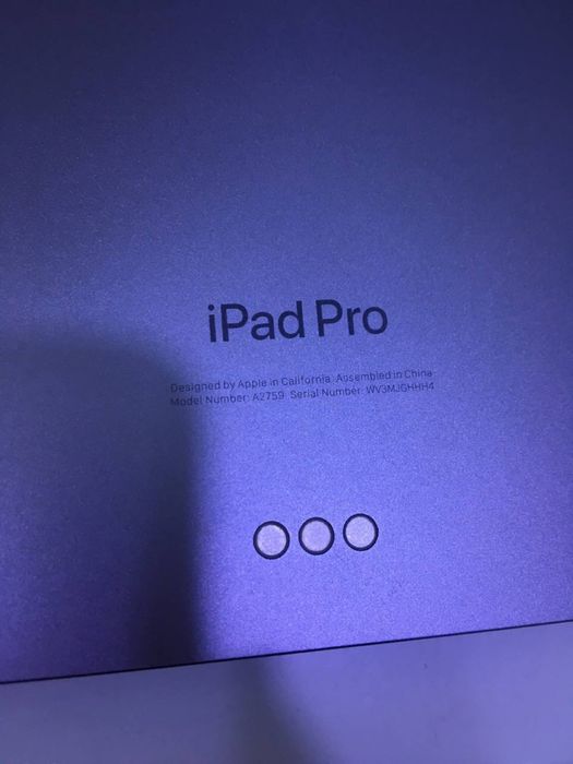 Ipad Pro 11 inc M2