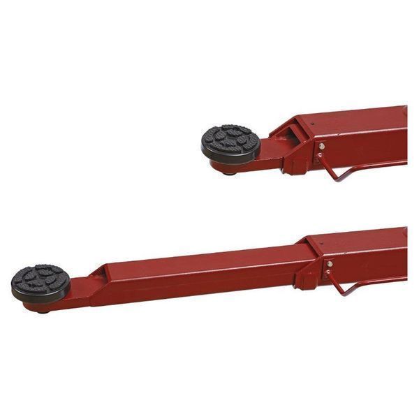 Двуколонен електрохидравличен подемник с автоматично освобождаване 4т