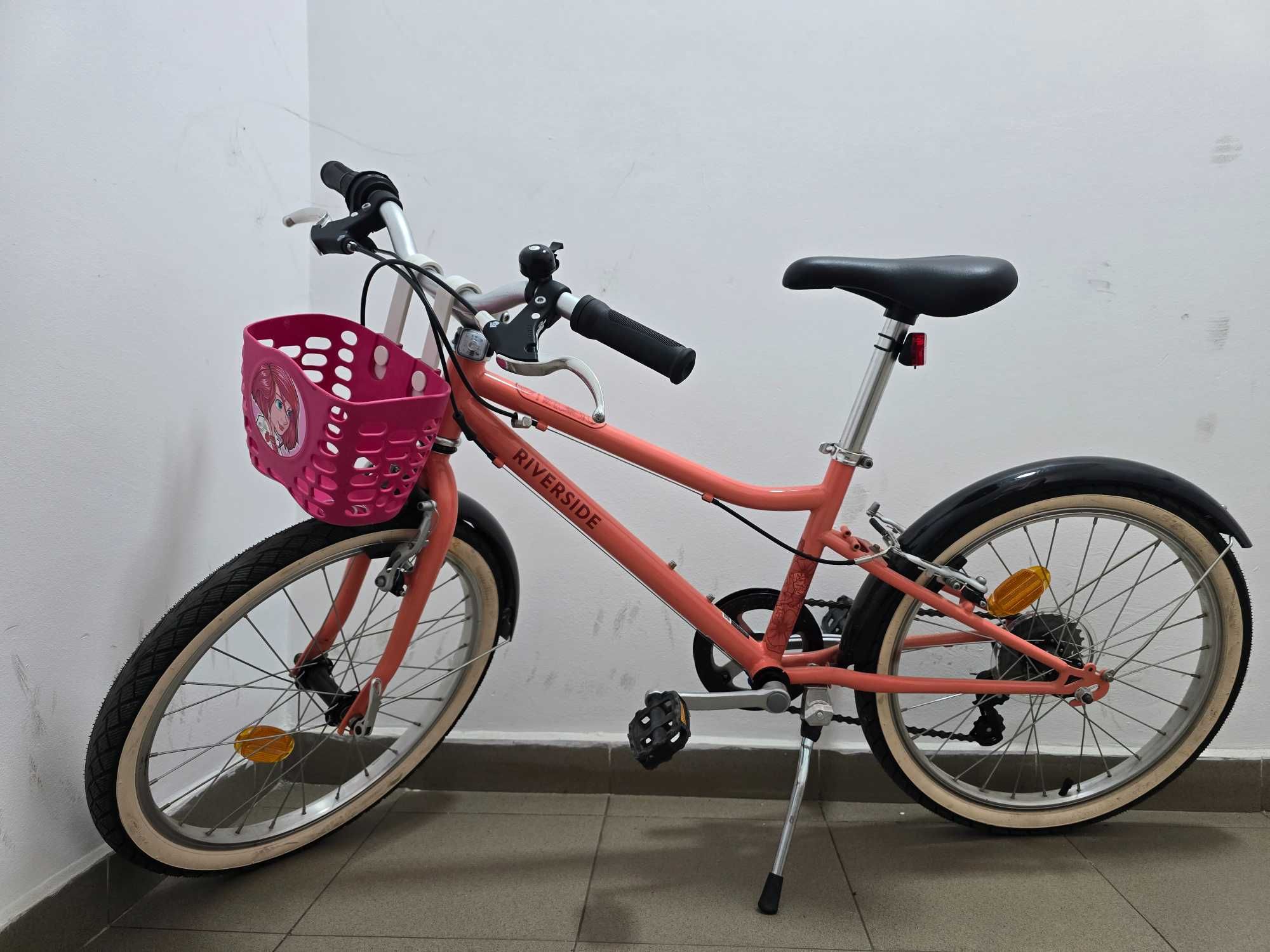 Bicicleta Riverside 500 B'twin 140 cm - fete