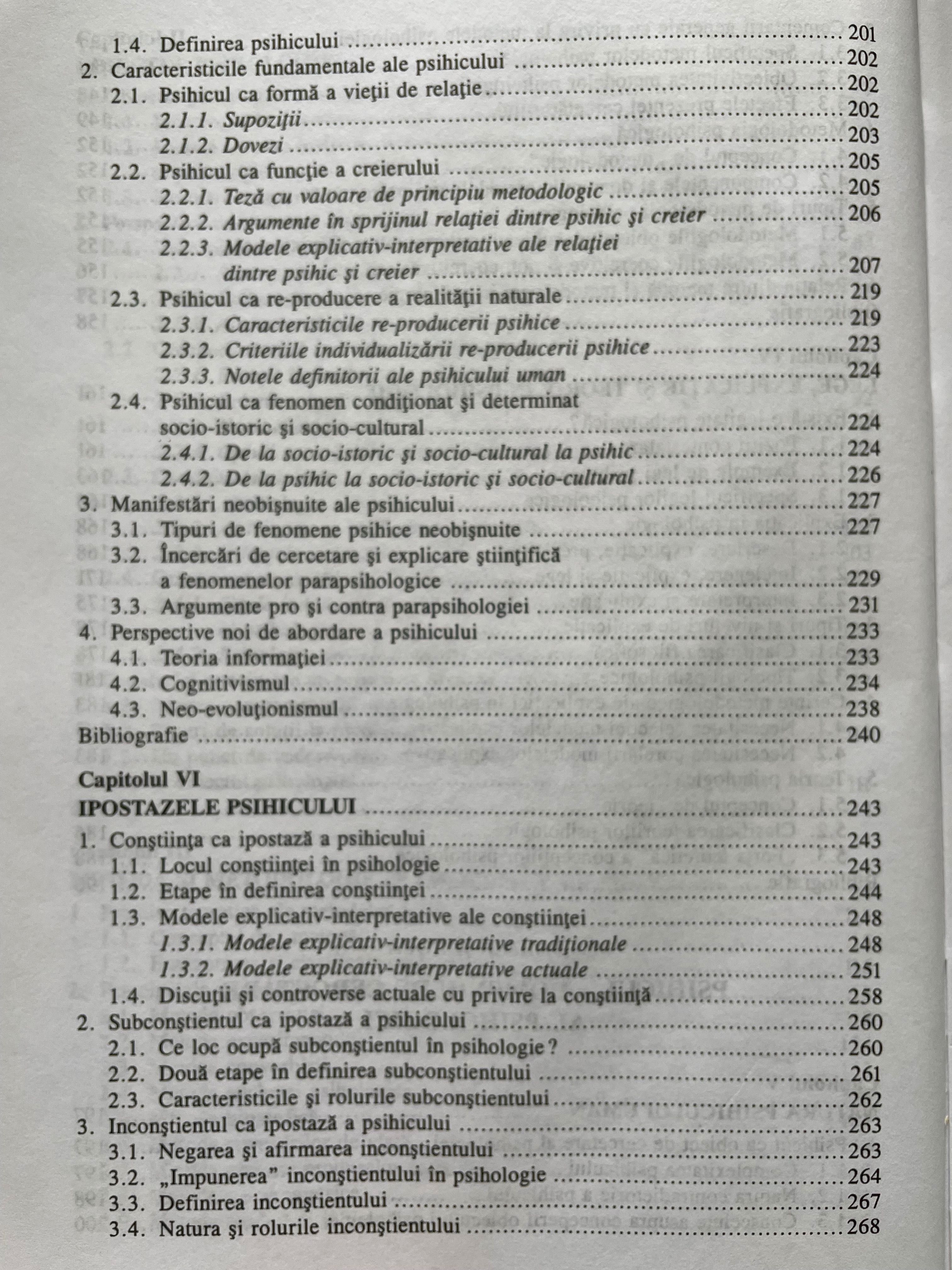 Introducere în psihologie Mielu Zlate