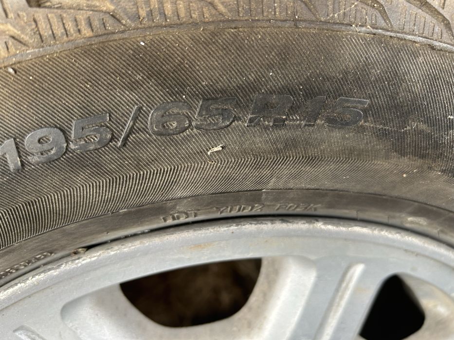 Диски 15 с шиноми 195/65/15