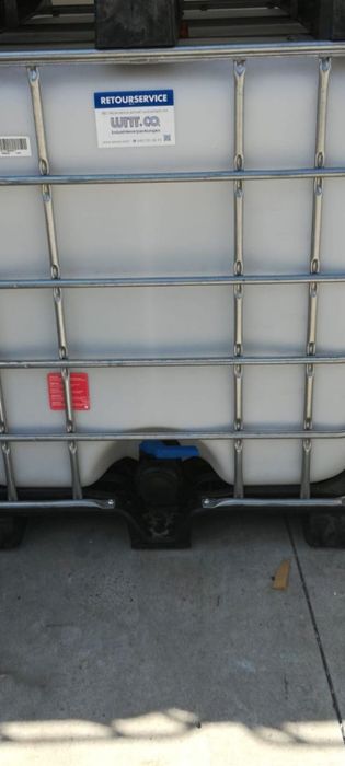 Bazin IBC 1000 litri, 650 litri, 600 litri, rezervor apă, butoi, cub