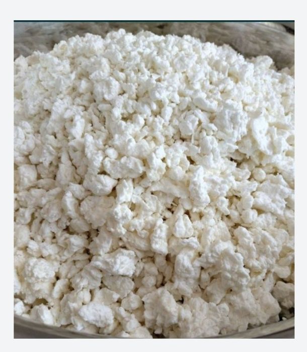 Домашнее сливочное масло и творог