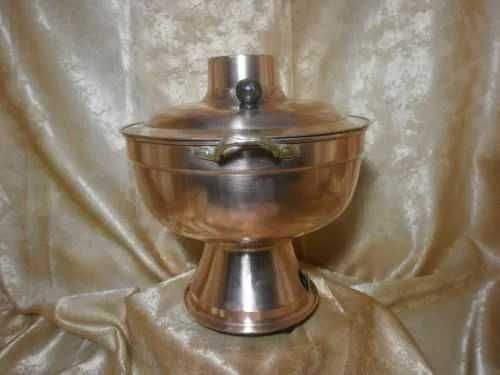 Raritate! Samovar cupru, Mongol, manere bronz, raritate