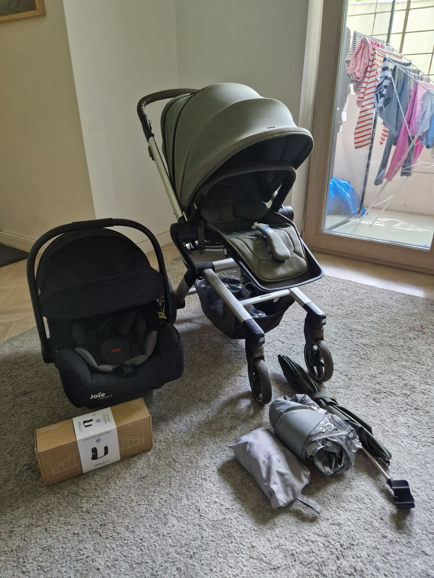 Carucior Joolz hub+ cu cocon si scoica
