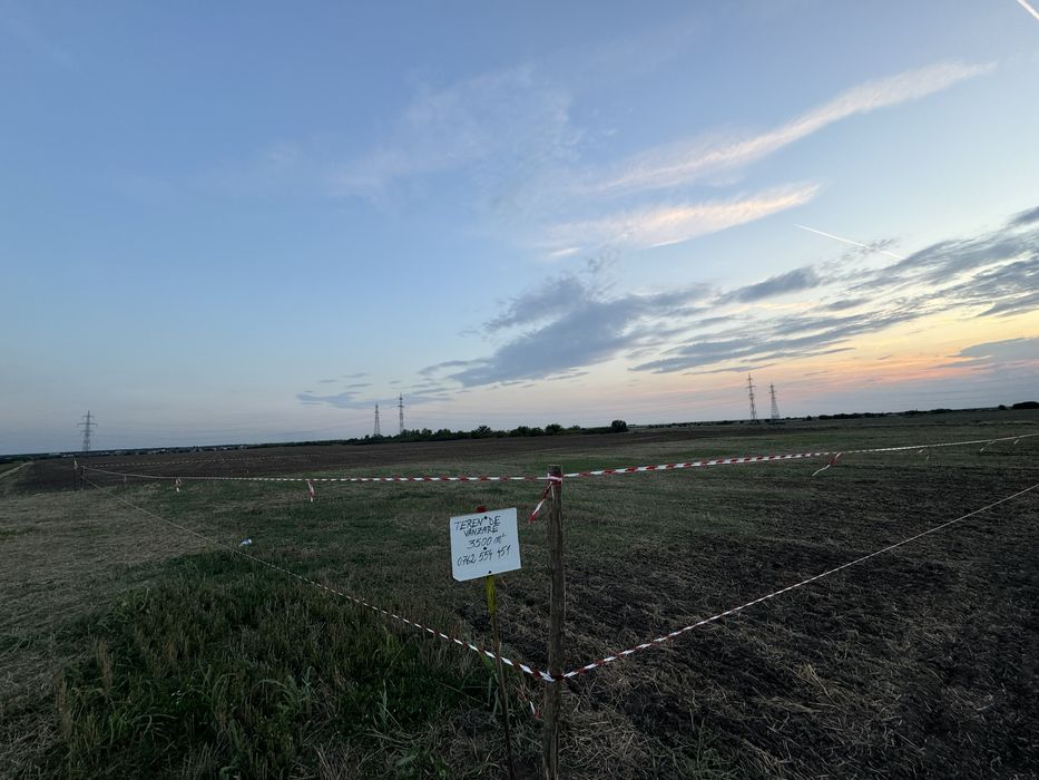 Teren INTRAVILAN 3480 mp Stefanesti de Sus nod rutier A0 ,A3 cu Dj 200