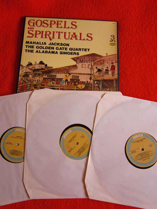 rar vinil Mahalia Jackson,Golden Gate Quartet Gospels&Spirituals 1983
