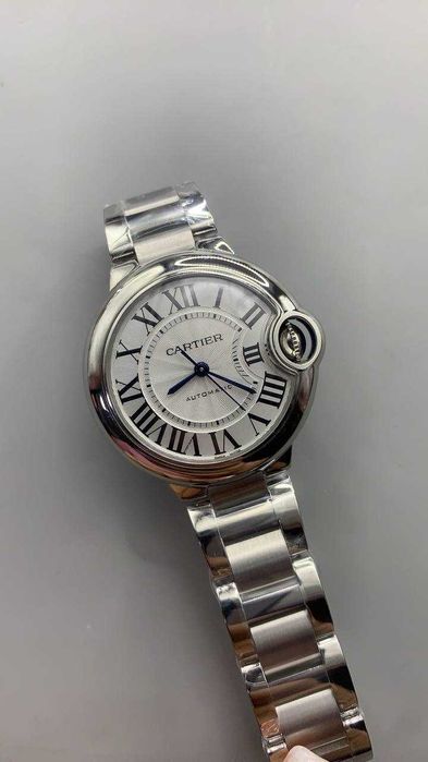 cartier ballo bleu silver 38mm