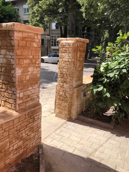 Декоративни обмазки от щампован бетон