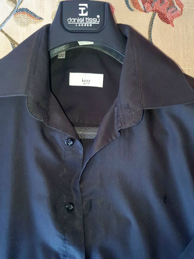 Уникален,марков, луксозен костюм "daniel tissu", L/XL+две маркови ризи