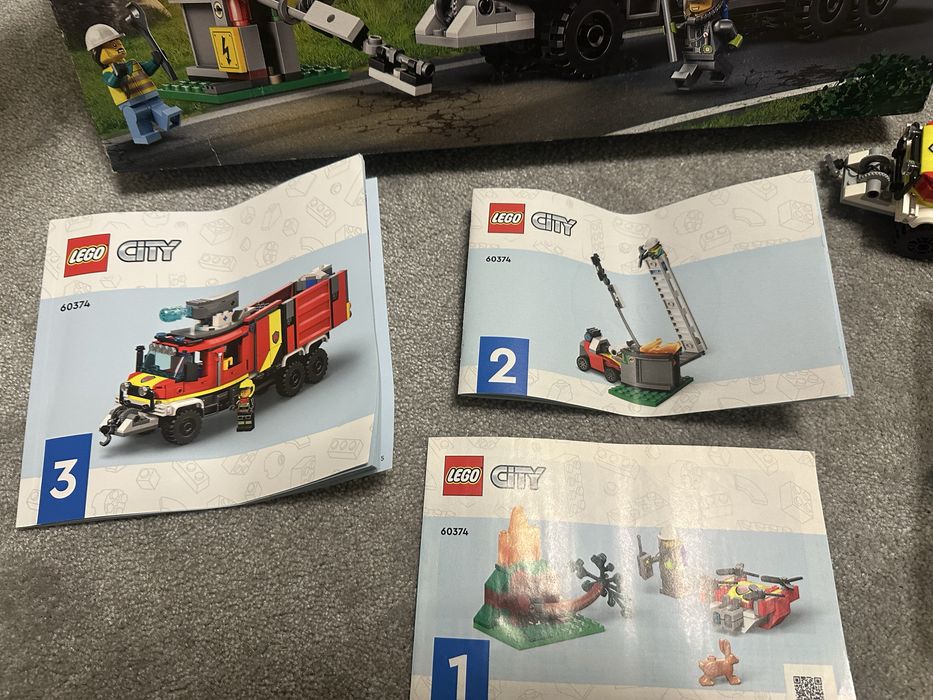 Lego city pompieri 60374