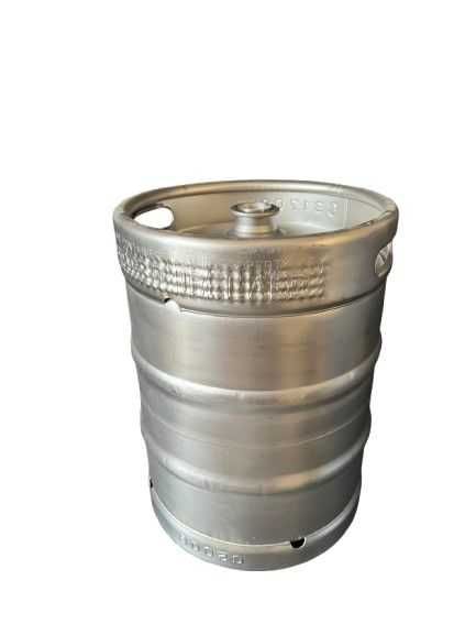 Butoi inox de la bere de 50 litri reconditionat impecabil cu dop S