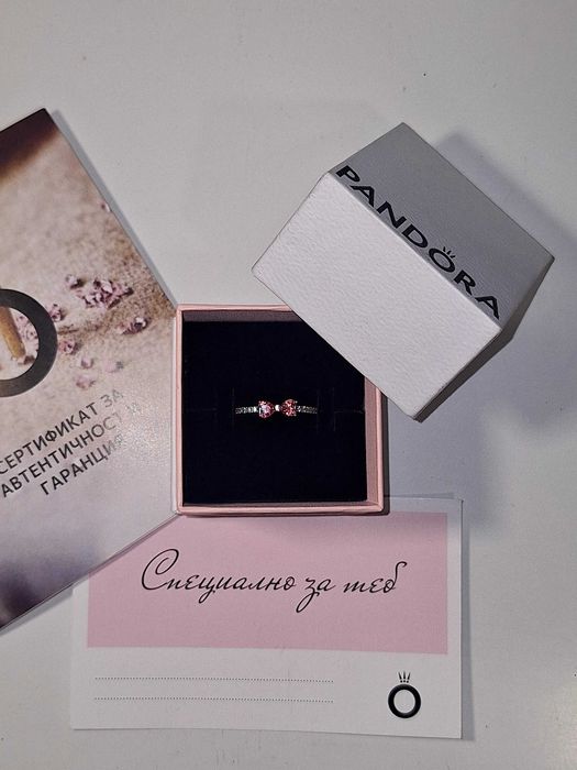 Сребърен пръстен Pandora(Limited edition)