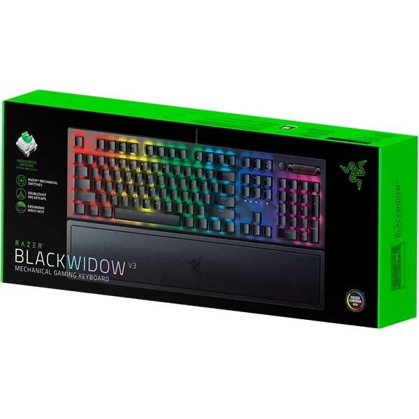 Tastatura Gaming Razer BlackWidow V3 Mecanica Green Switch sigilat nou