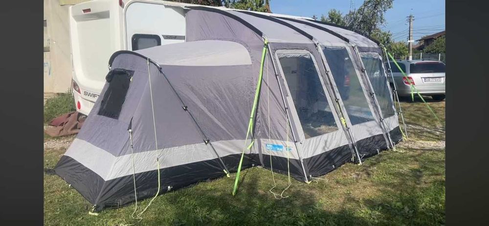 Cort rulota KAMPA RALLY 330 PLUS, utilizat, stare buna.