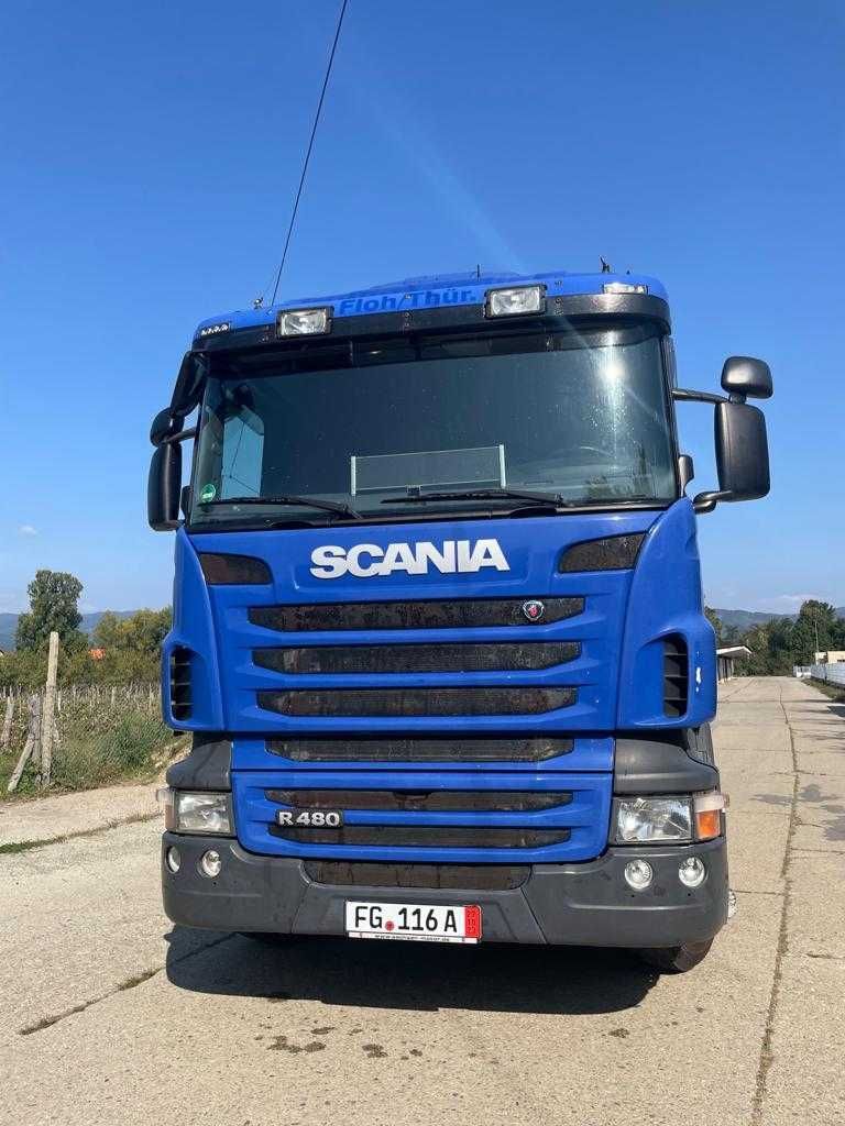 Scania 6x4 macara forestiera