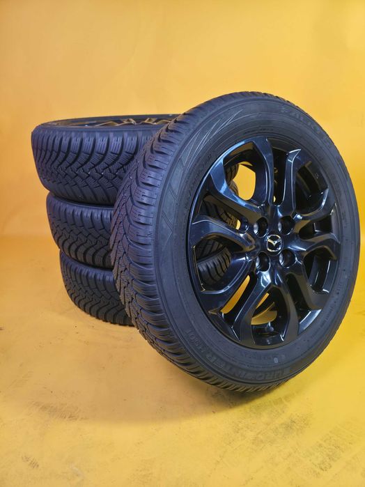 Roti Jante Anvelope 4x100 185/60/16 IARNA - OEM Mazda 2 - CA NOI 2023