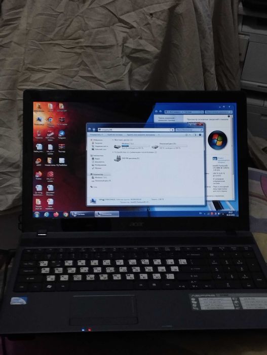 NOUTBUK- ACER \ DDR-3 \ В960 \ Azu-4GB \ HD-320GB \ Эк-15.6IPS