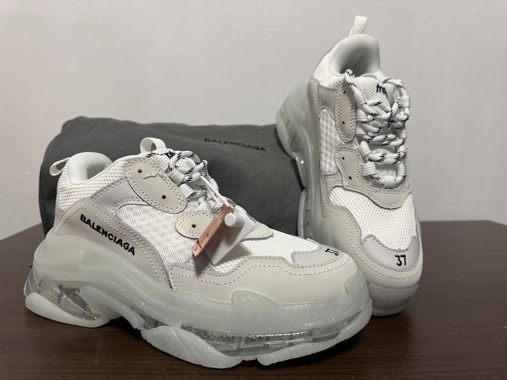 Balenciaga Triple S White