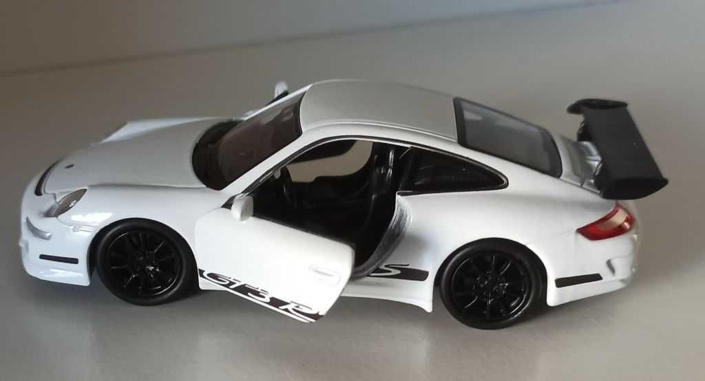 Macheta Porsche 911 (997/II) GT3 RS alb - Welly 1/36