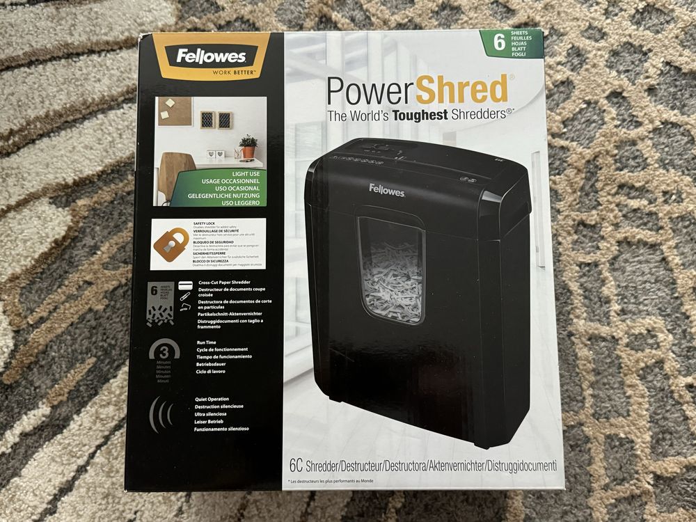 Шредер Fellowes 6C