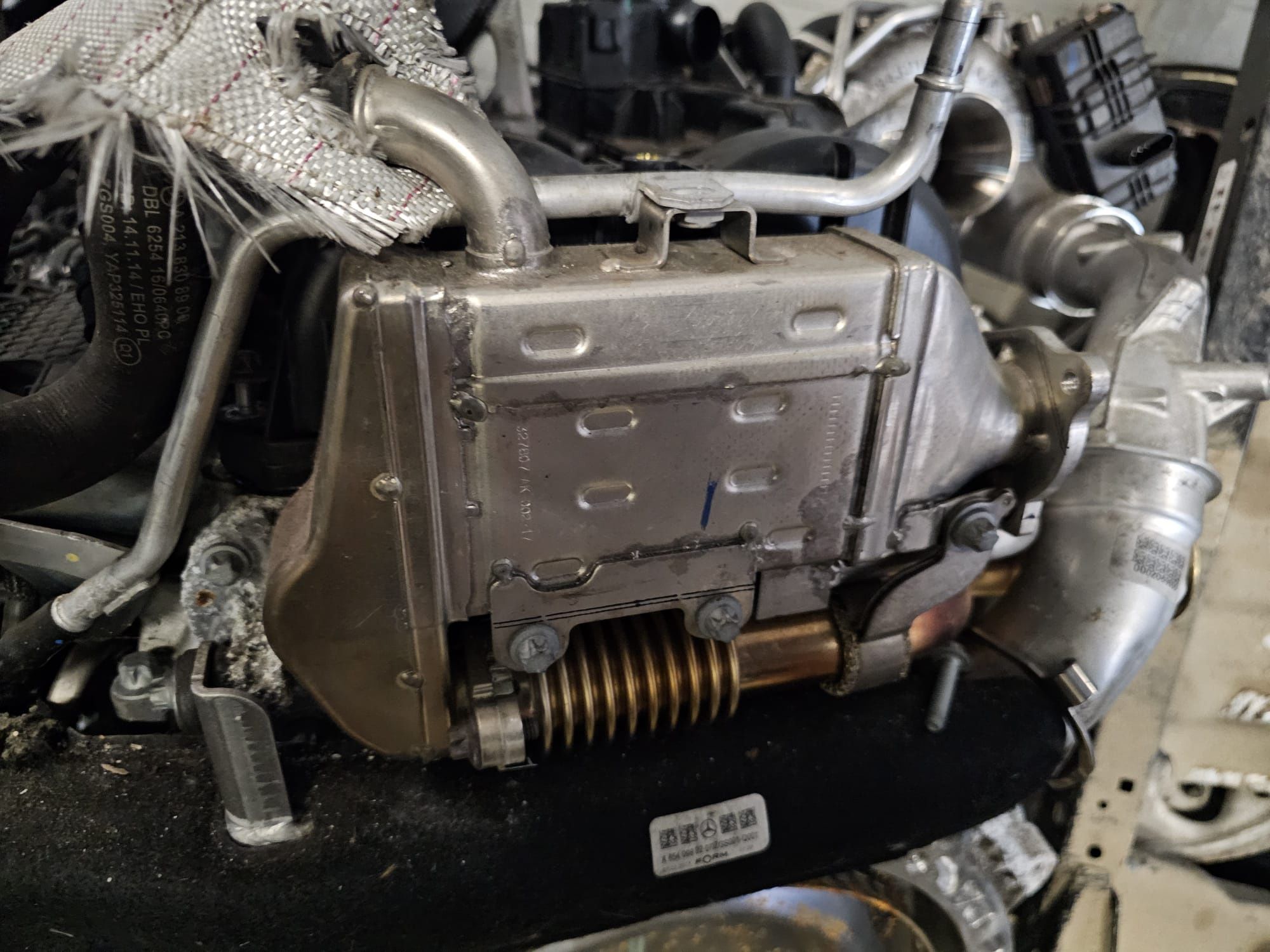 Răcitor de gaze egr Mercedes Benz e class w213 654.920