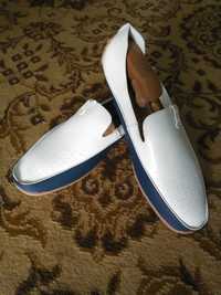 Pantof bărbați sport vara ușor alb/bleu 42-43