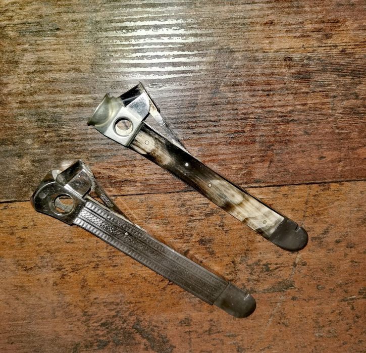 Резачка Солинген за пури месинг дръжка от кокал рог SOLINGEN