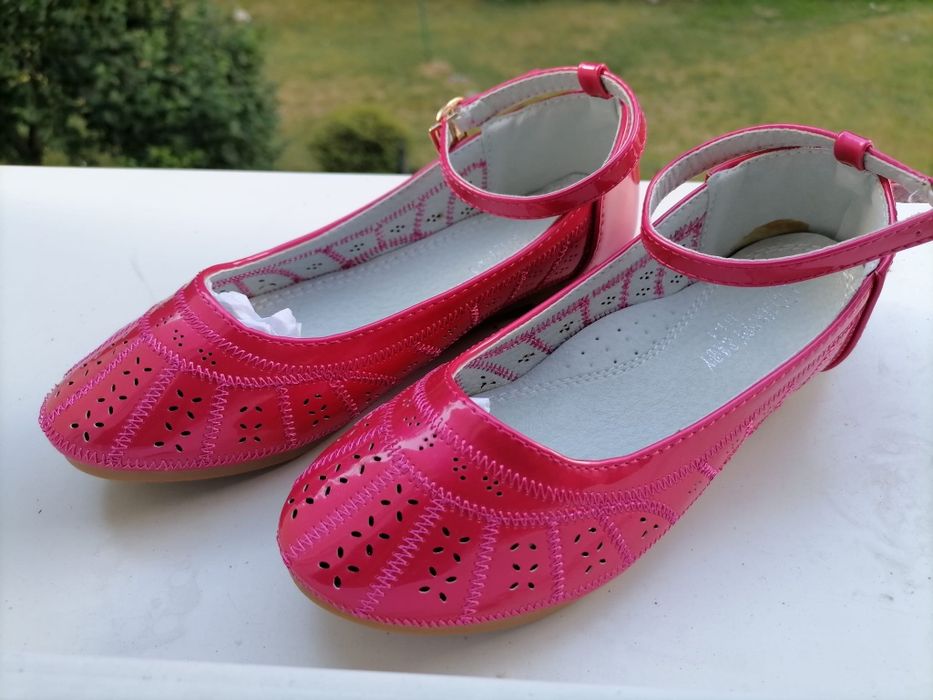 Balerini fuchsia mărime 31 (19 cm interior)