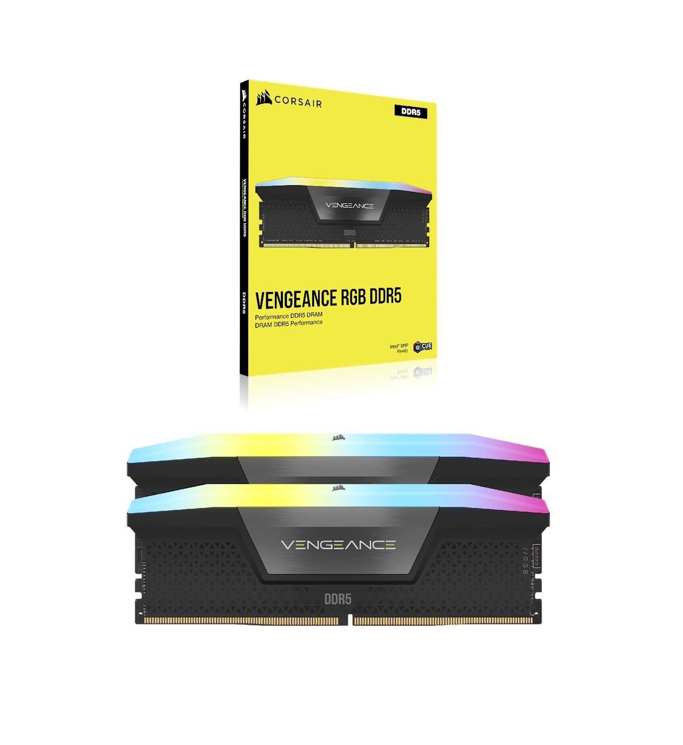; ОЗУ Corsair Vengeance PRO RGB DUAL Kit DDR5 32 GB (16GB*2) 6400 Mhz