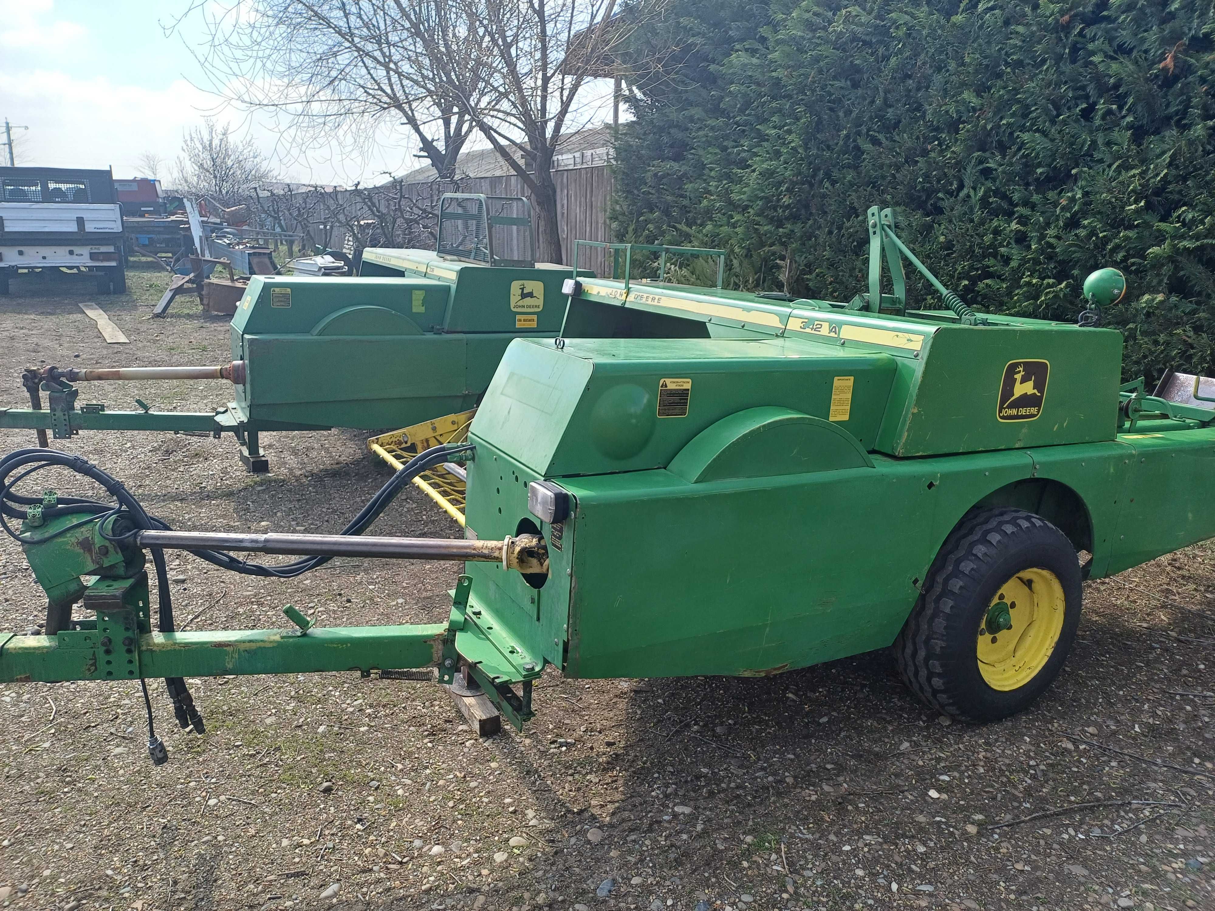 prese de balotat john deere