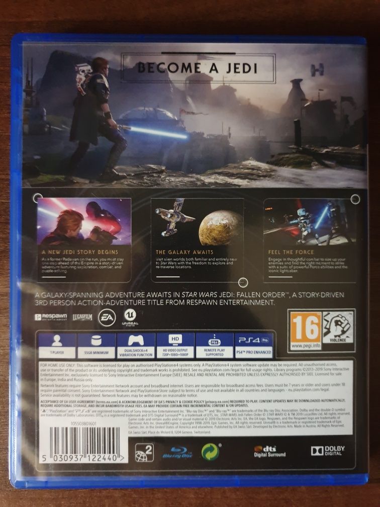 Star Wars Jedi The Fallen Order PS4/Playstation 4