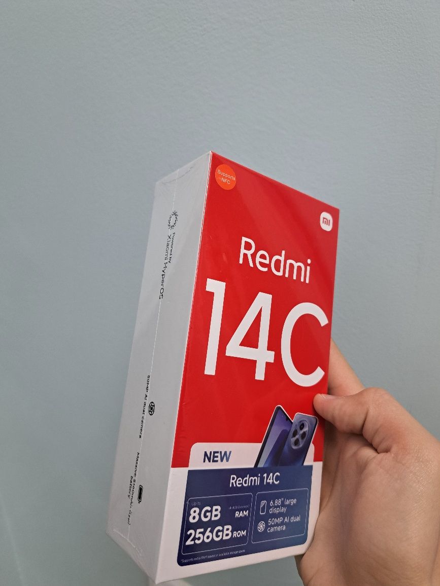 Продам нераспакованный Redmi 14C 8 ГБ / 256 ГБ