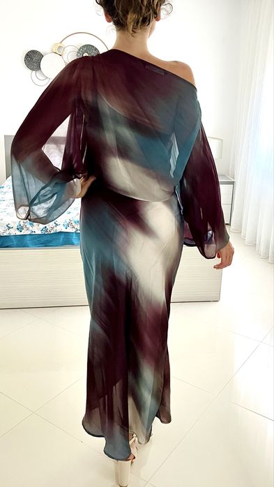 Rochie multicolor elegantă