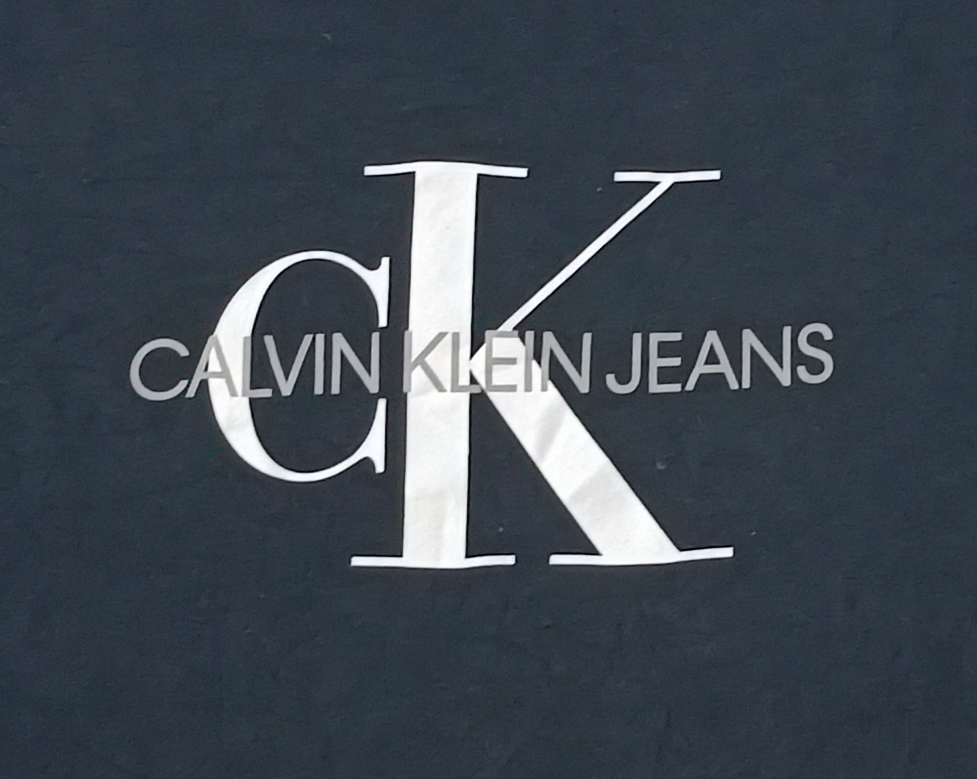 Calvin Klein Jeans Monogram Logo Tee оригинална тениска S памучна