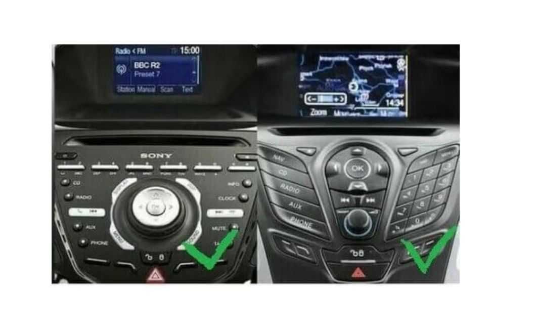 Card navigatie Ford MFD Focus Fiesta Kuga B-Max harta ROMANIA 2022