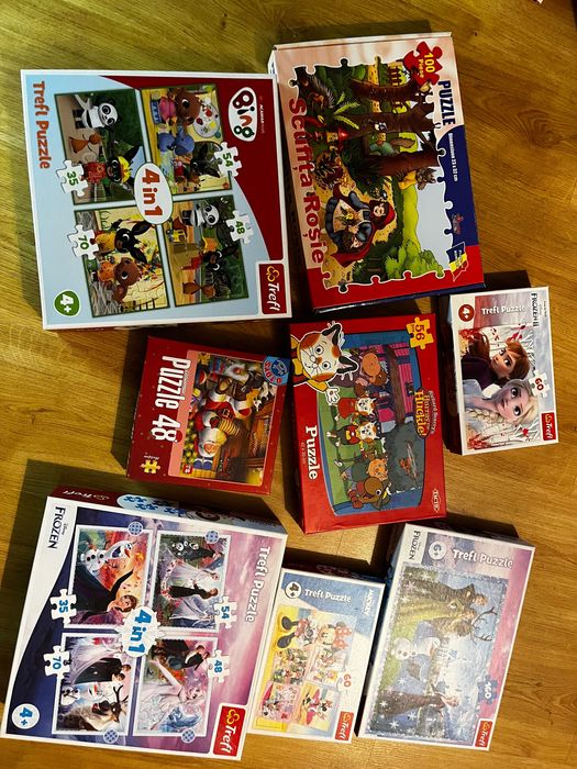 Set 8 puzzle-uri diverse dimensiuni