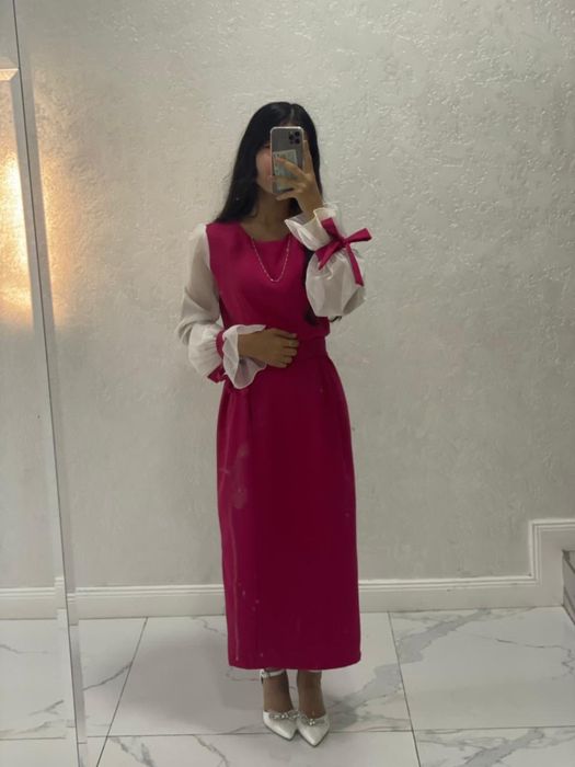 Женский вечерный көйлек прямой