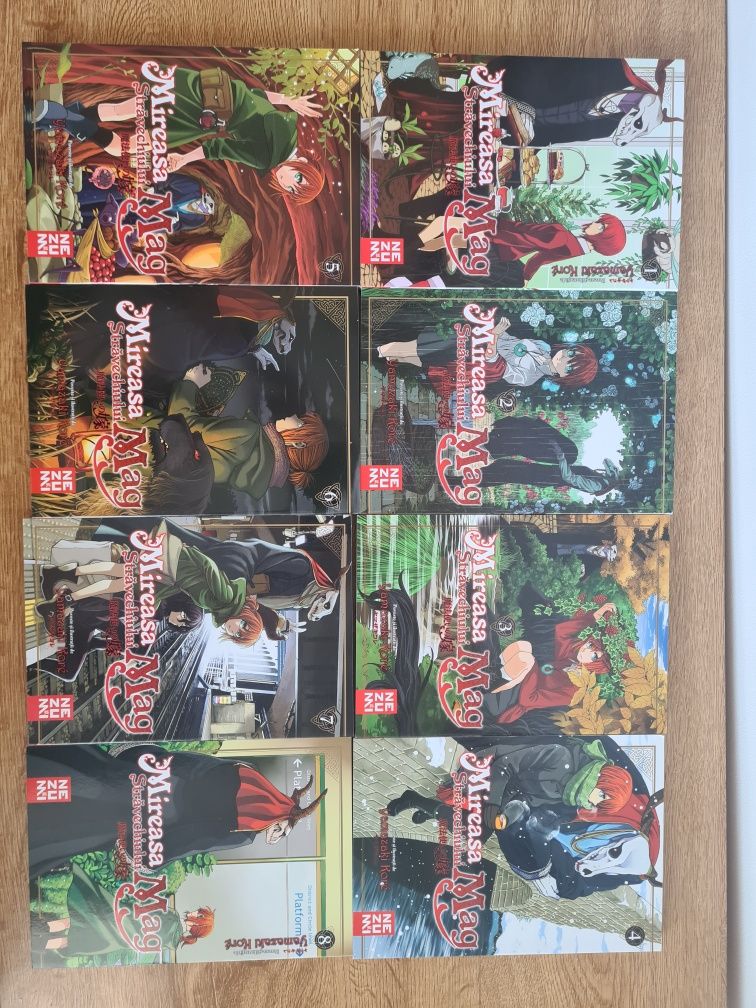 Mireasa Stravechiului mag 1-8 manga