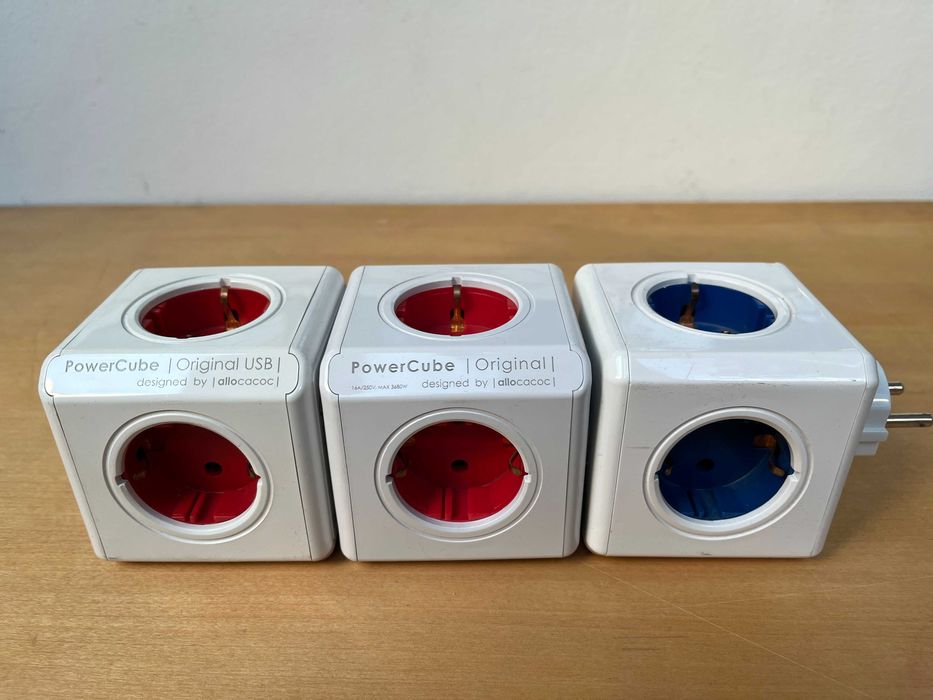 Set 3 prelungitoare PowerCube Allocacoc