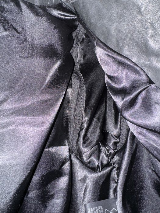 Blana naturala de vulpe in model V