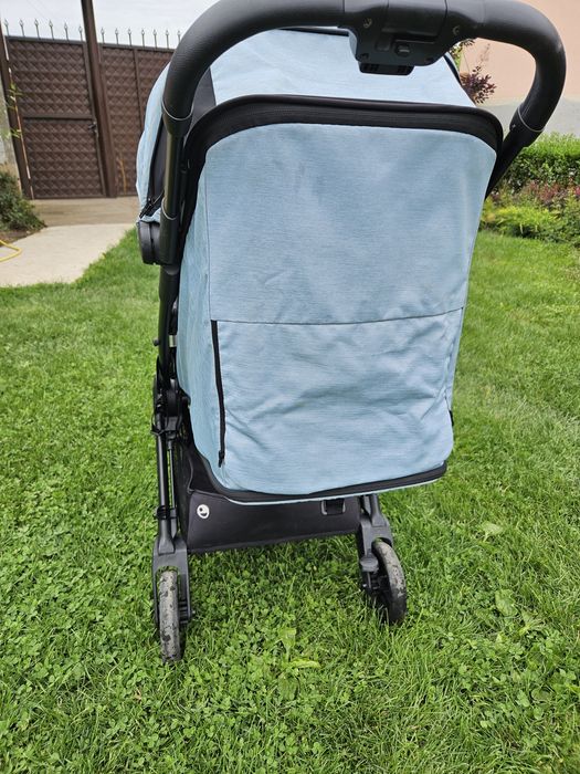 Спортна детска количка Easywalker Jackey, лесно сгъваема, Forest Green