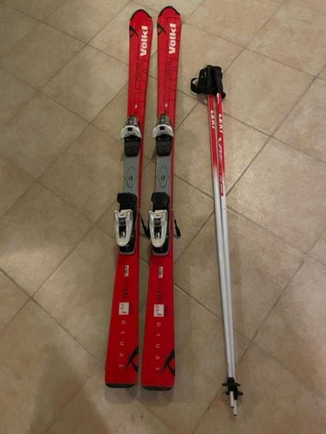 Echipament tehnic ski barbat complet GERMANY VOLKL+MARKER+TECNICA+LEKI