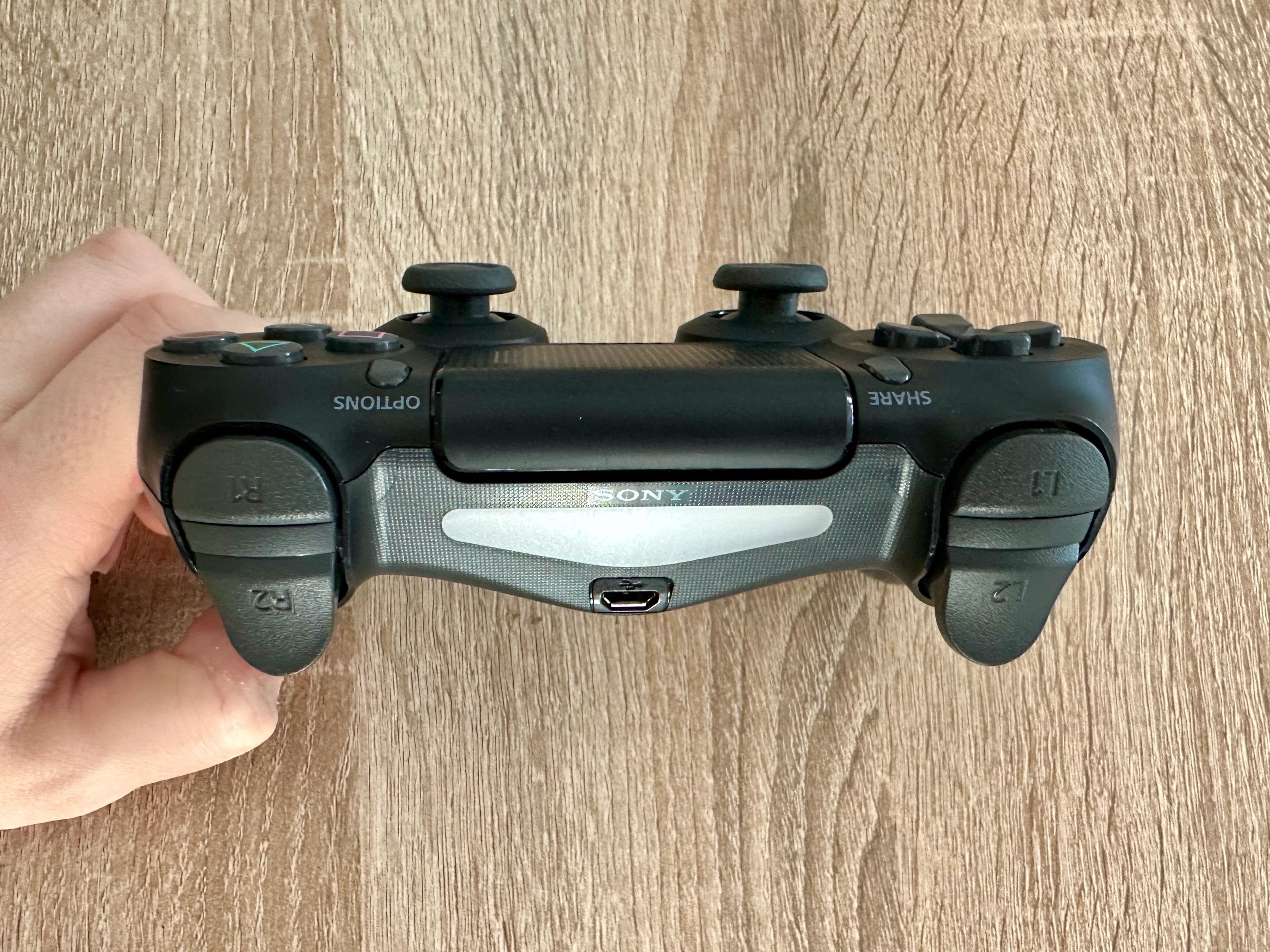 SONY PlayStation DualShock 4 V2 Jet Black - controller wireless negru