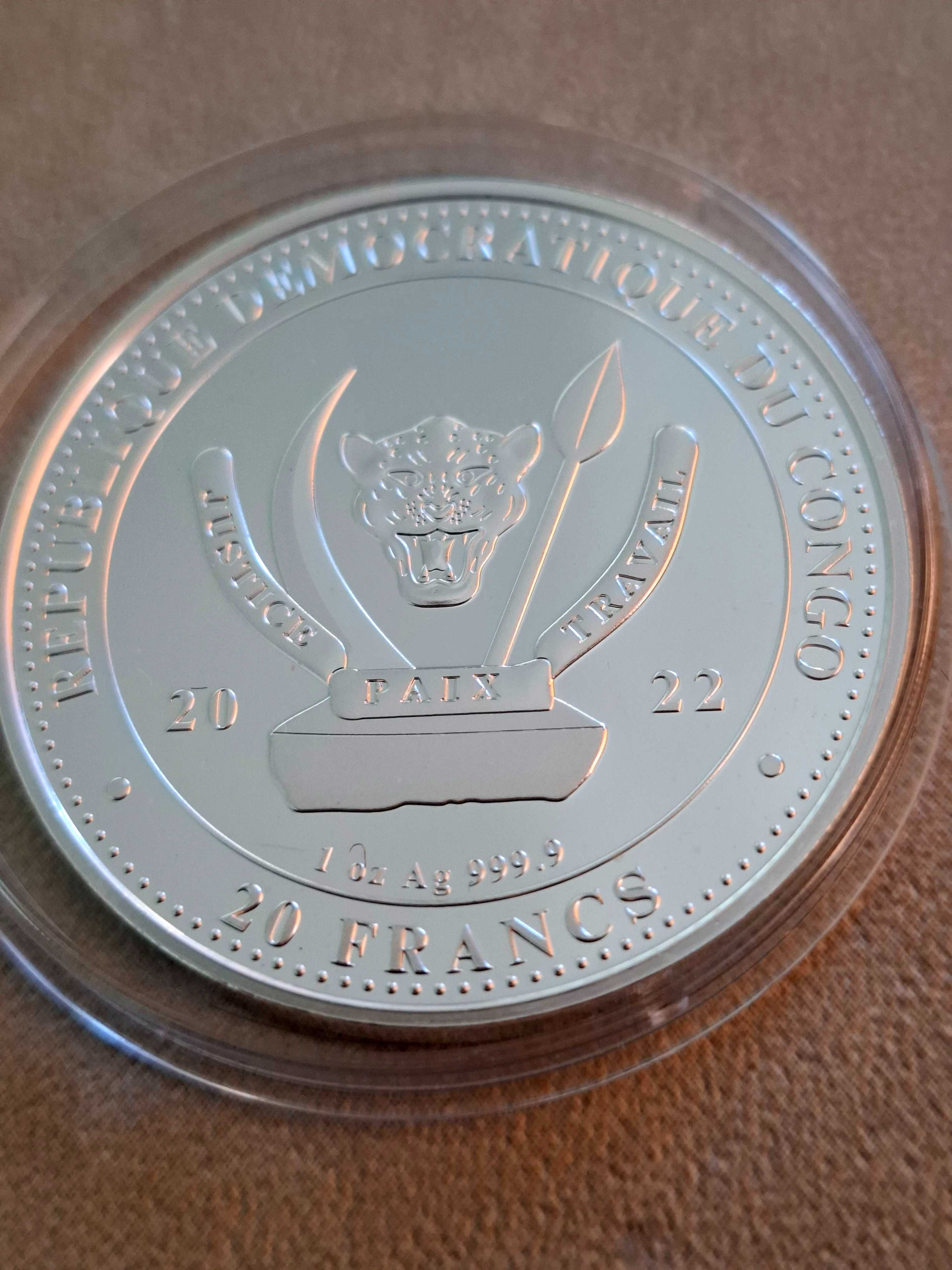 Сребро 1 oz. Мечка