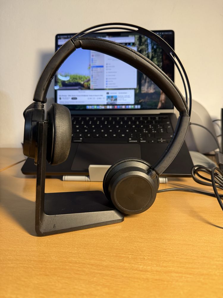 Plantronics Voyager Focus II casti callcenter bluetooth