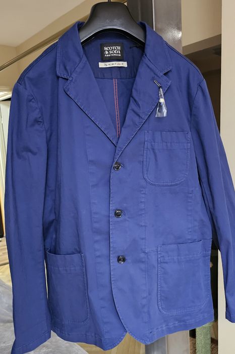 Sacou casual Scotch & Soda, mar L, nou, original