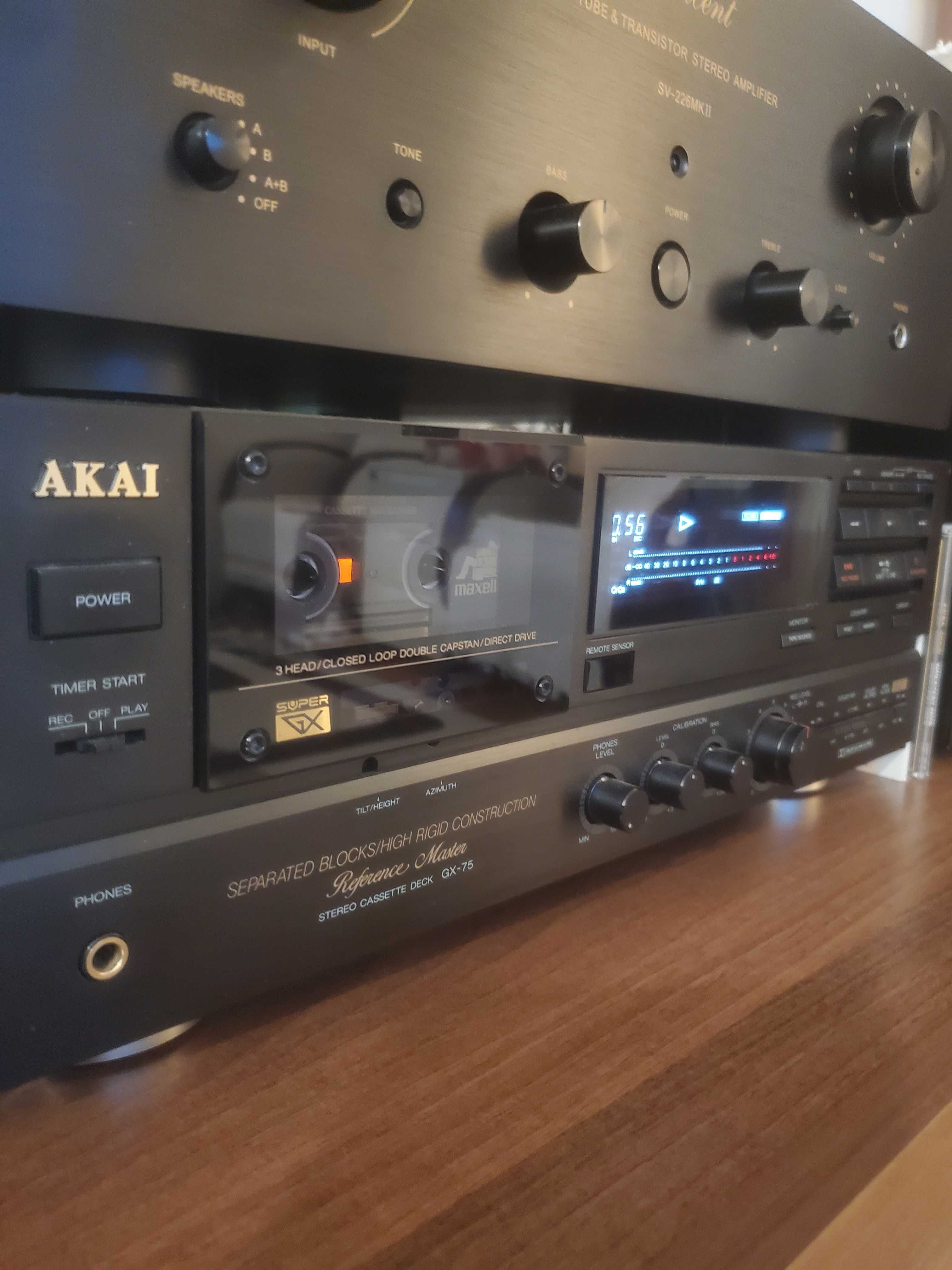 Vand cassette deck AKAI  GX 75 Direct Drive 3 capete