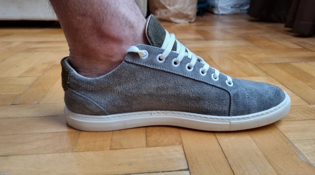 Boggi Italia - Pantofi sport din piele  naturala - 42